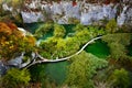 Autumn landscape in Plitvice Lakes National Park, CroatiaÃ¢â¬Å½